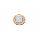 Ímã de neodímio bloco 14 x 13 x 1 mm - N35